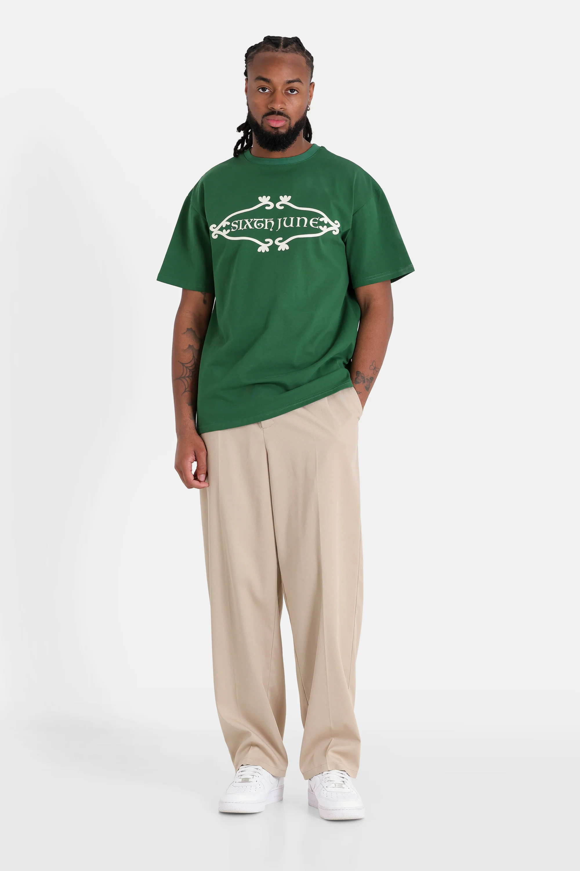 T-shirt imprimé celtique Vert foncé - Image 2
