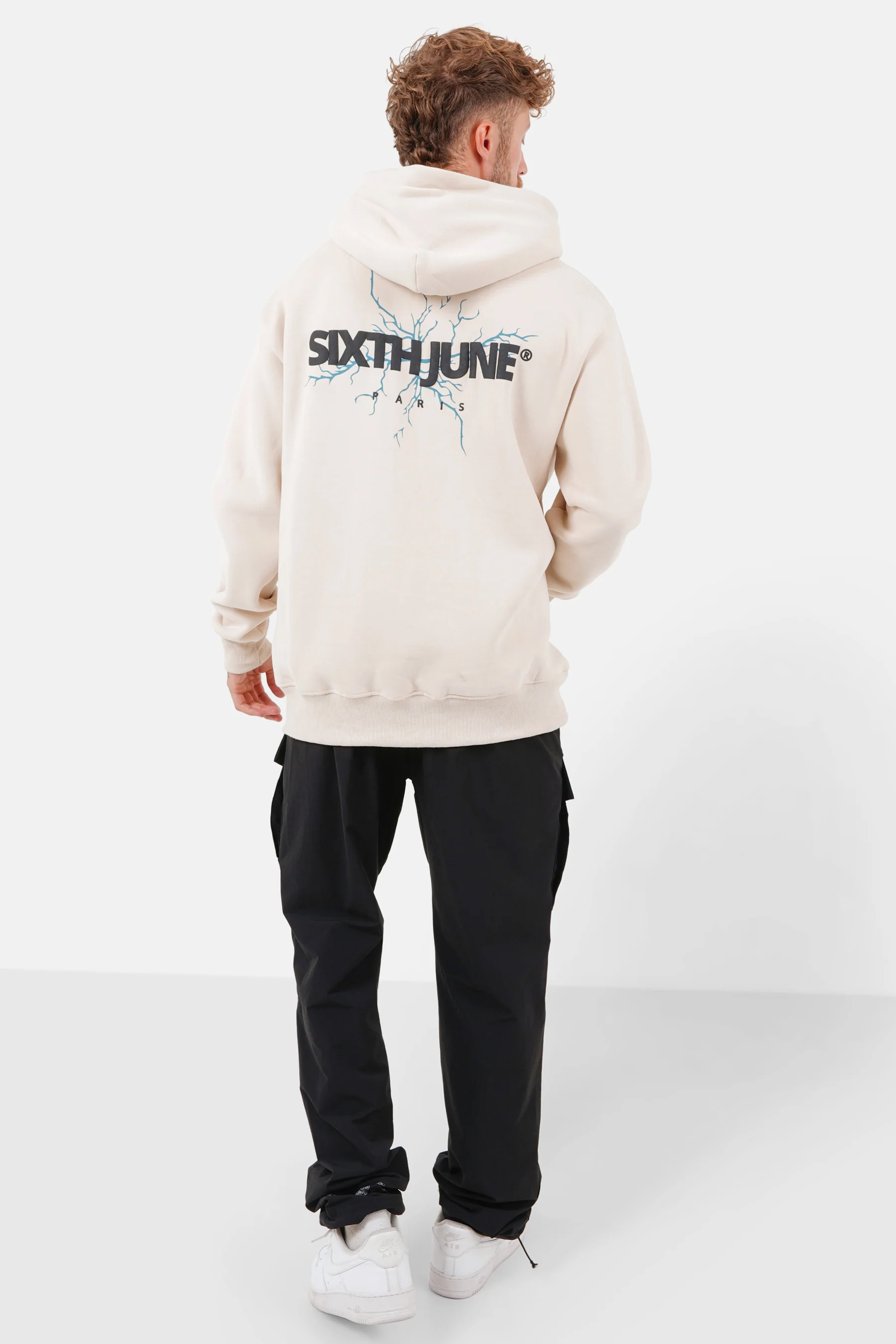 THUNDER printed hoodie - Image 2