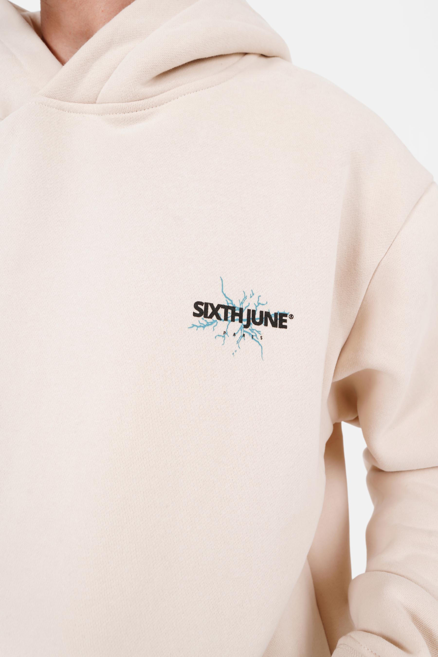 THUNDER printed hoodie - Image 4