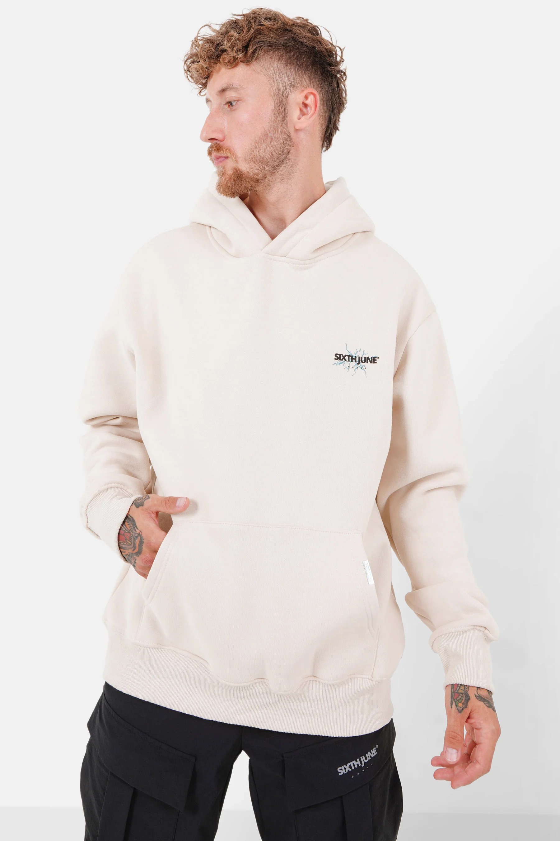 THUNDER printed hoodie - Image 5