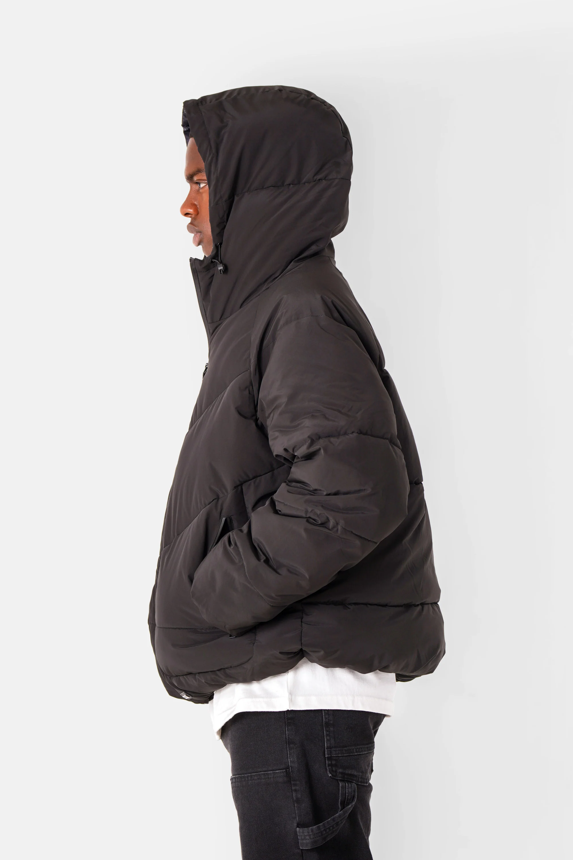 Puffer jacket w/ hood - Image 4