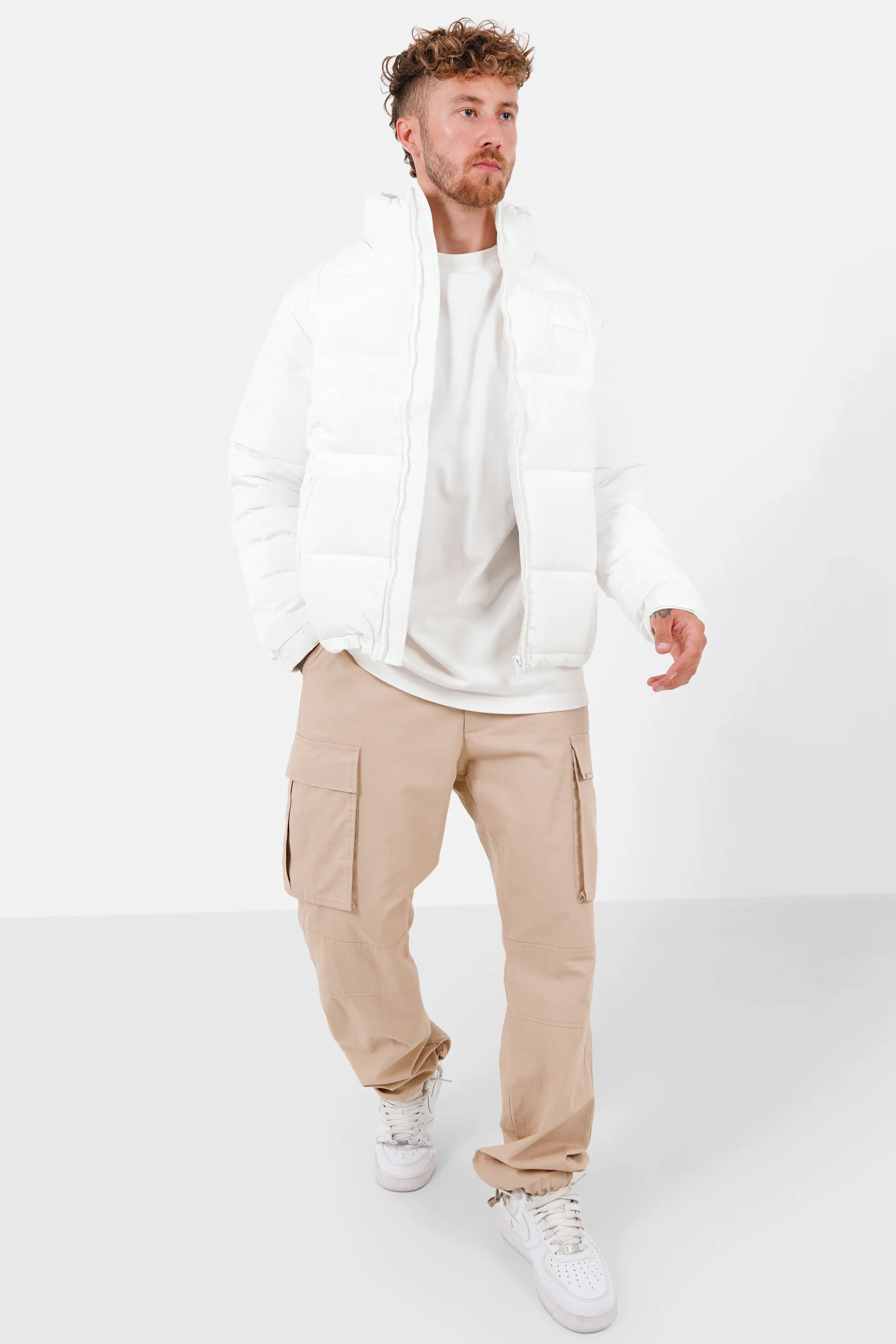 LOGO patch puffer jacket - Image 2