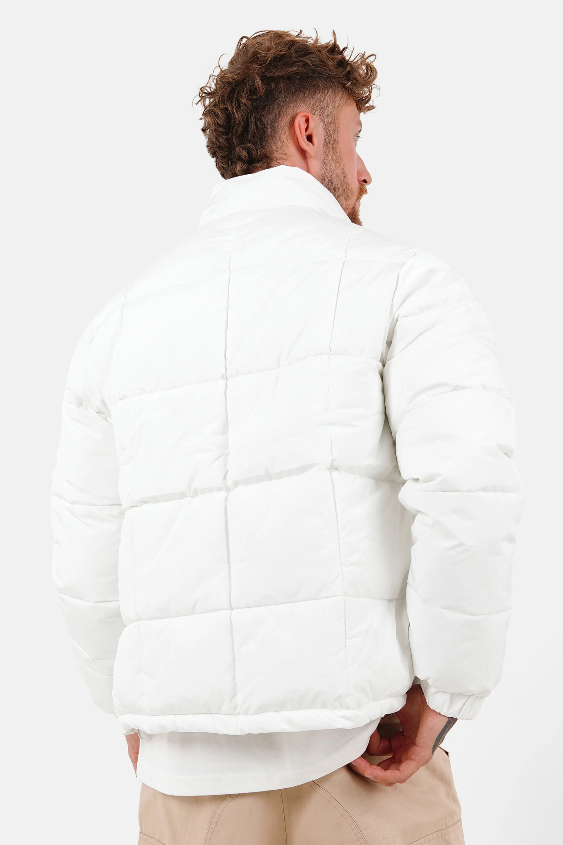 LOGO patch puffer jacket - Image 5