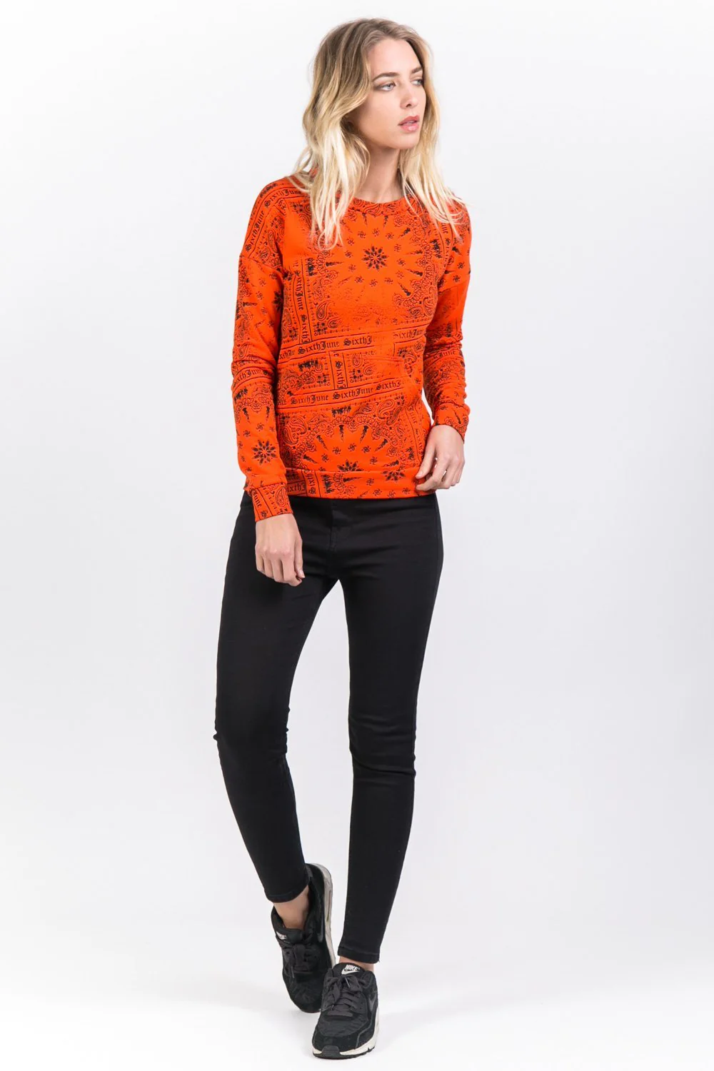 Pull all over bandana orange - Image 2