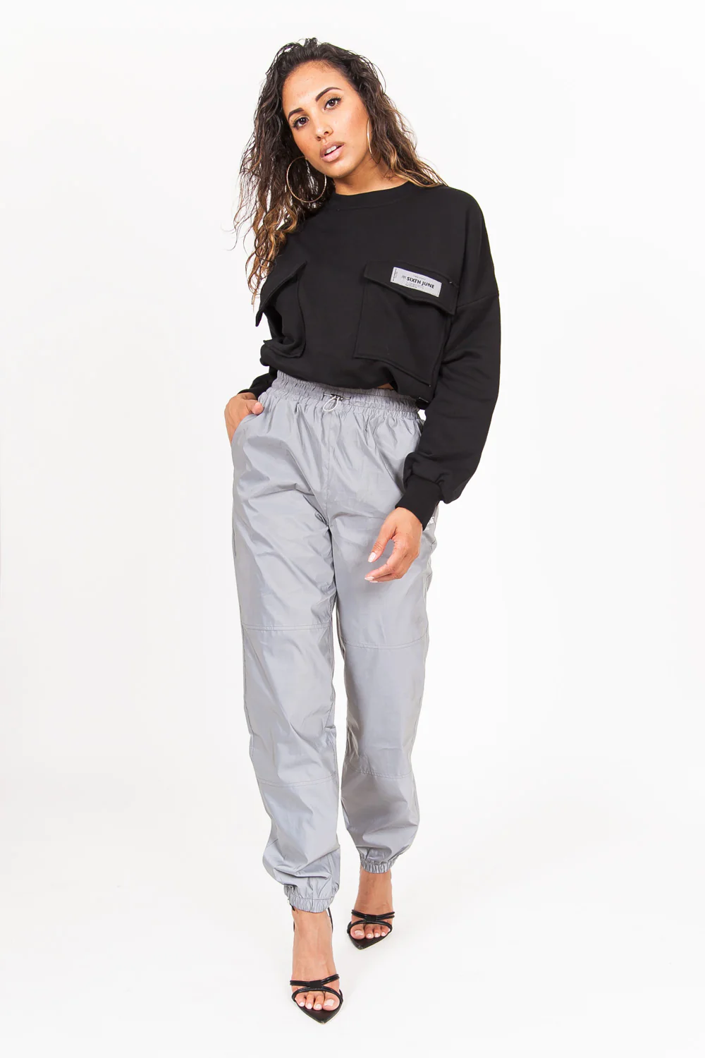 REFLECTIVE cargo sweatshirt - Image 2
