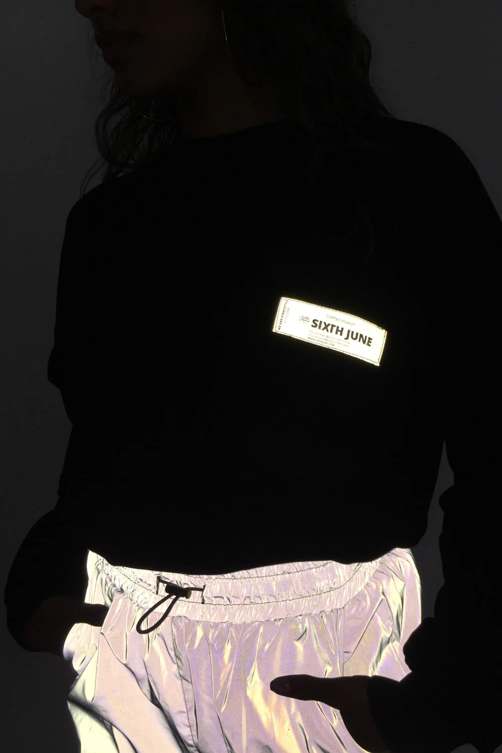 REFLECTIVE cargo sweatshirt - Image 3