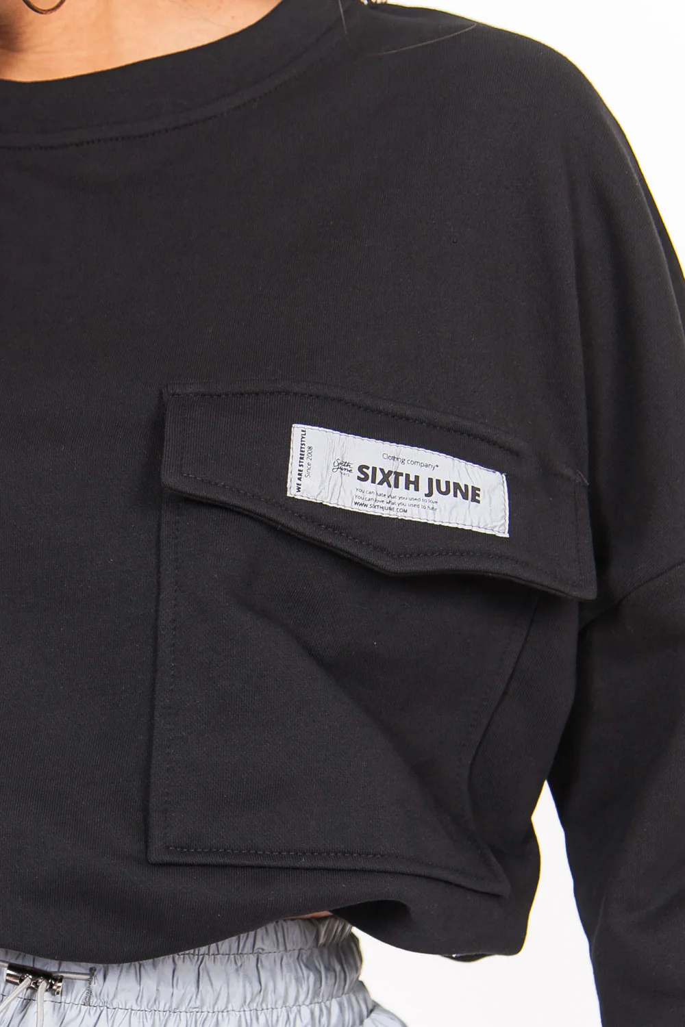 REFLECTIVE cargo sweatshirt - Image 4