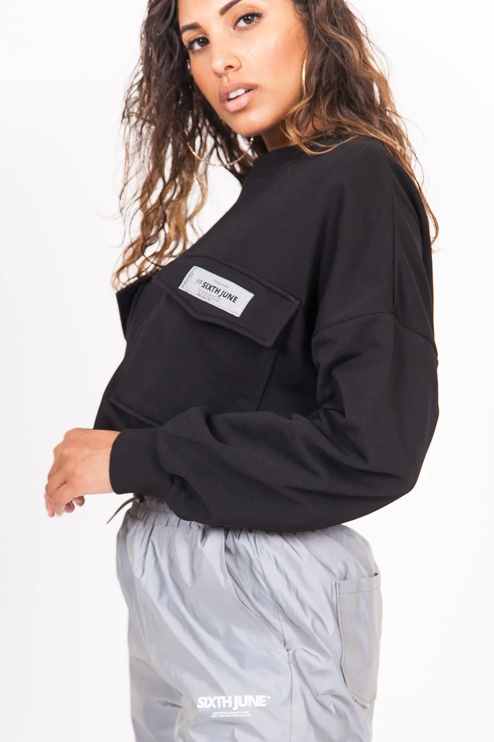 REFLECTIVE cargo sweatshirt - Image 5