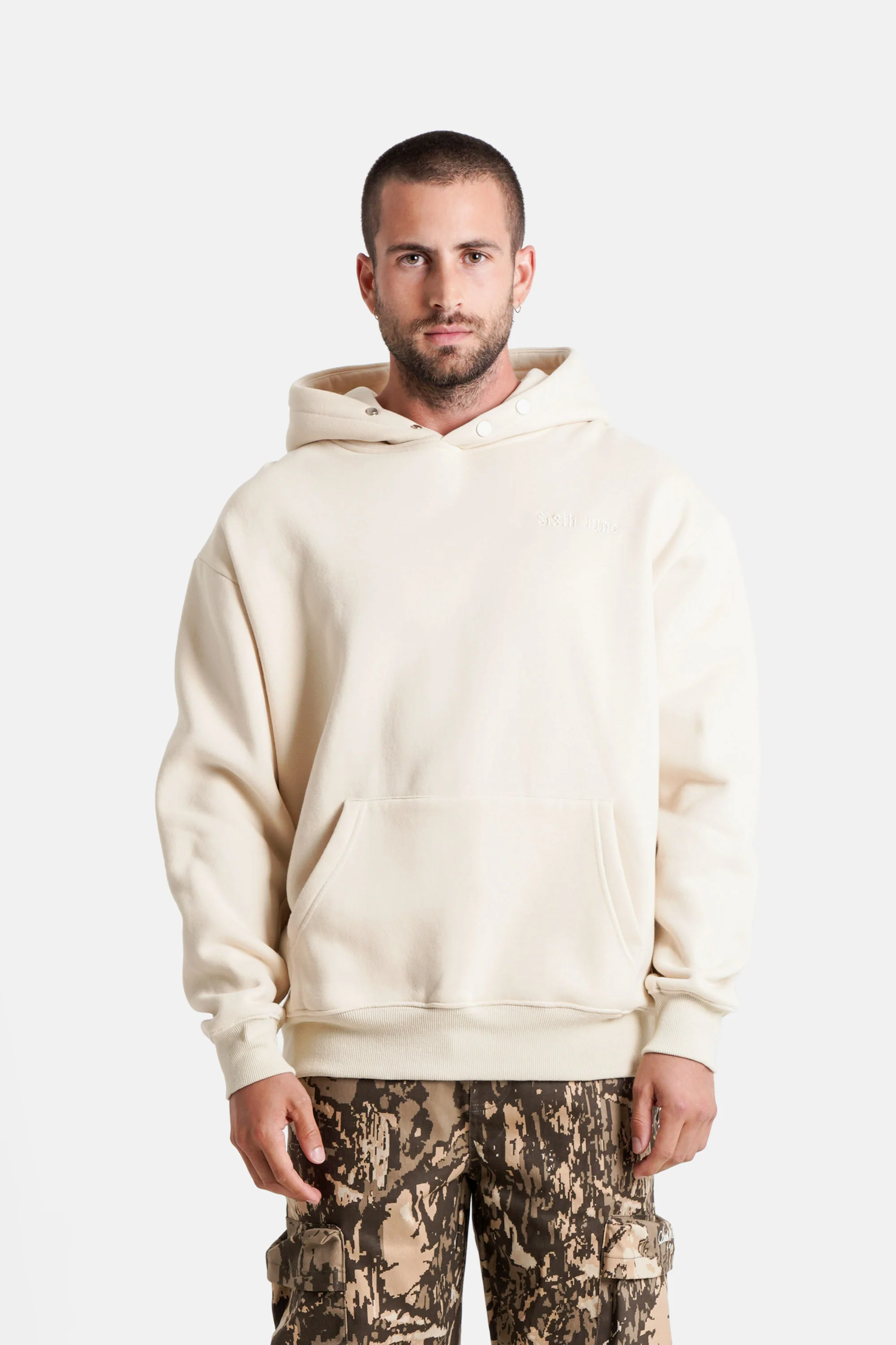 THE FEAR embroidery hoodie - Image 5