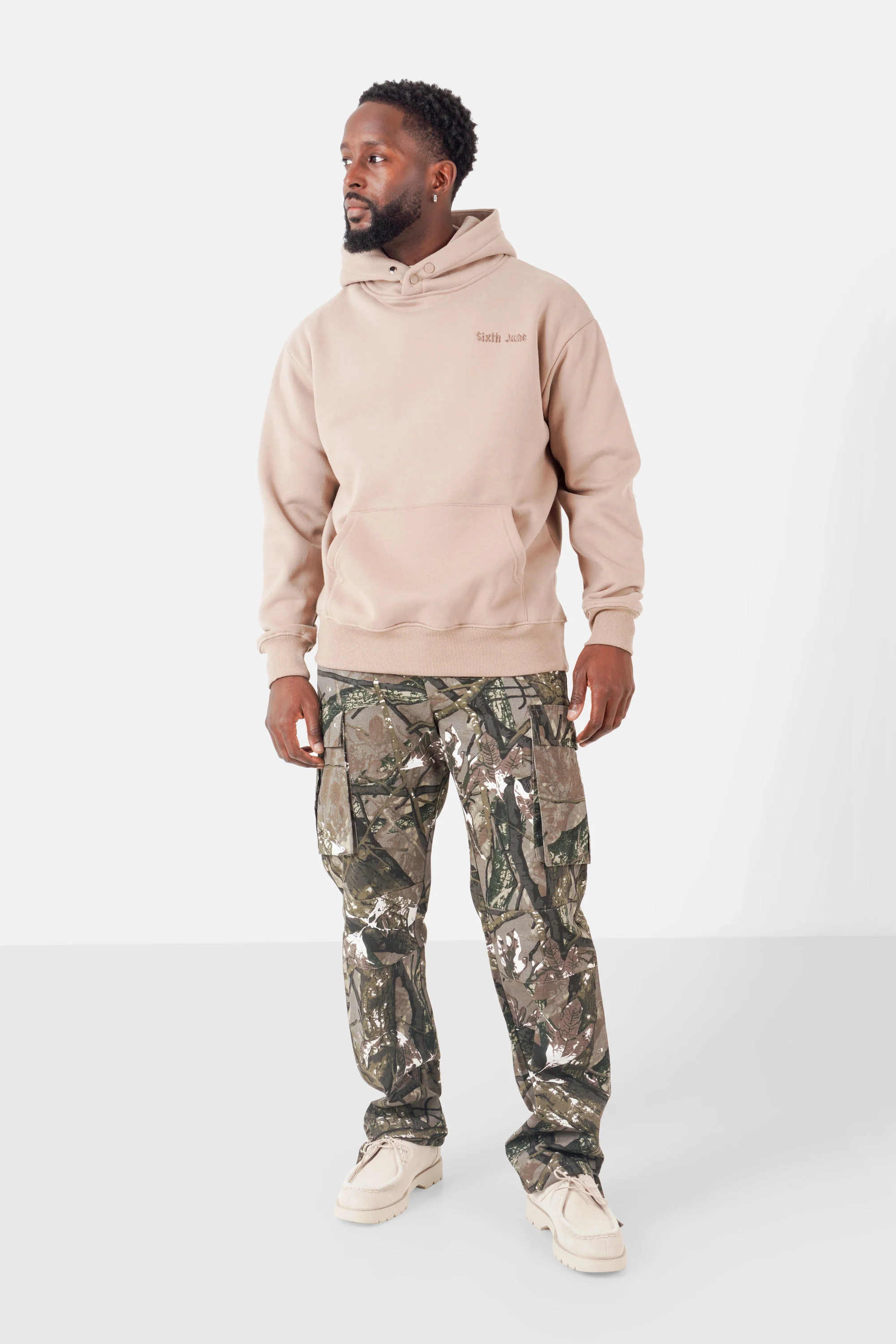 THE FEAR embroidery hoodie - Image 2