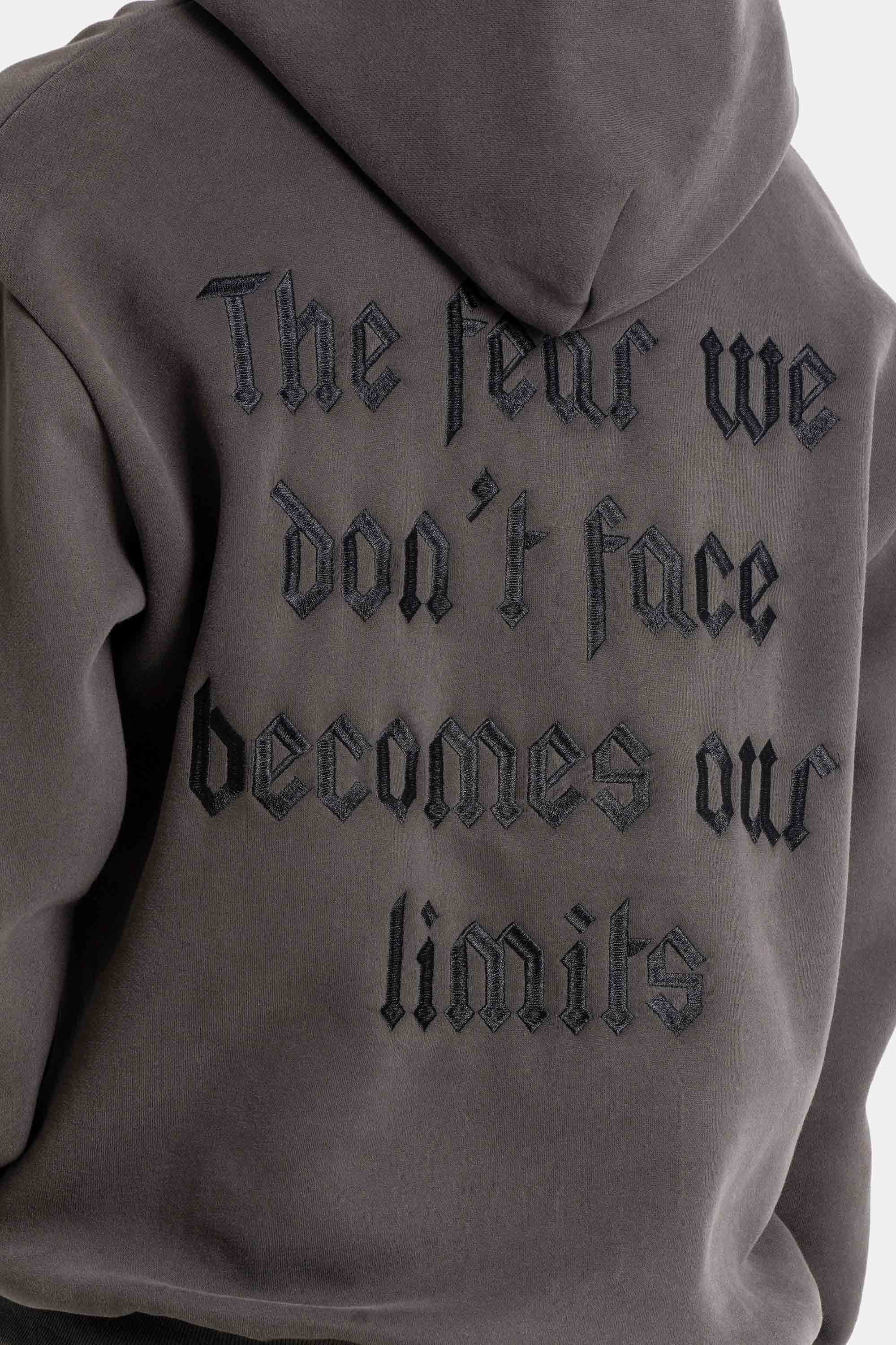 THE FEAR embroidery hoodie - Image 3