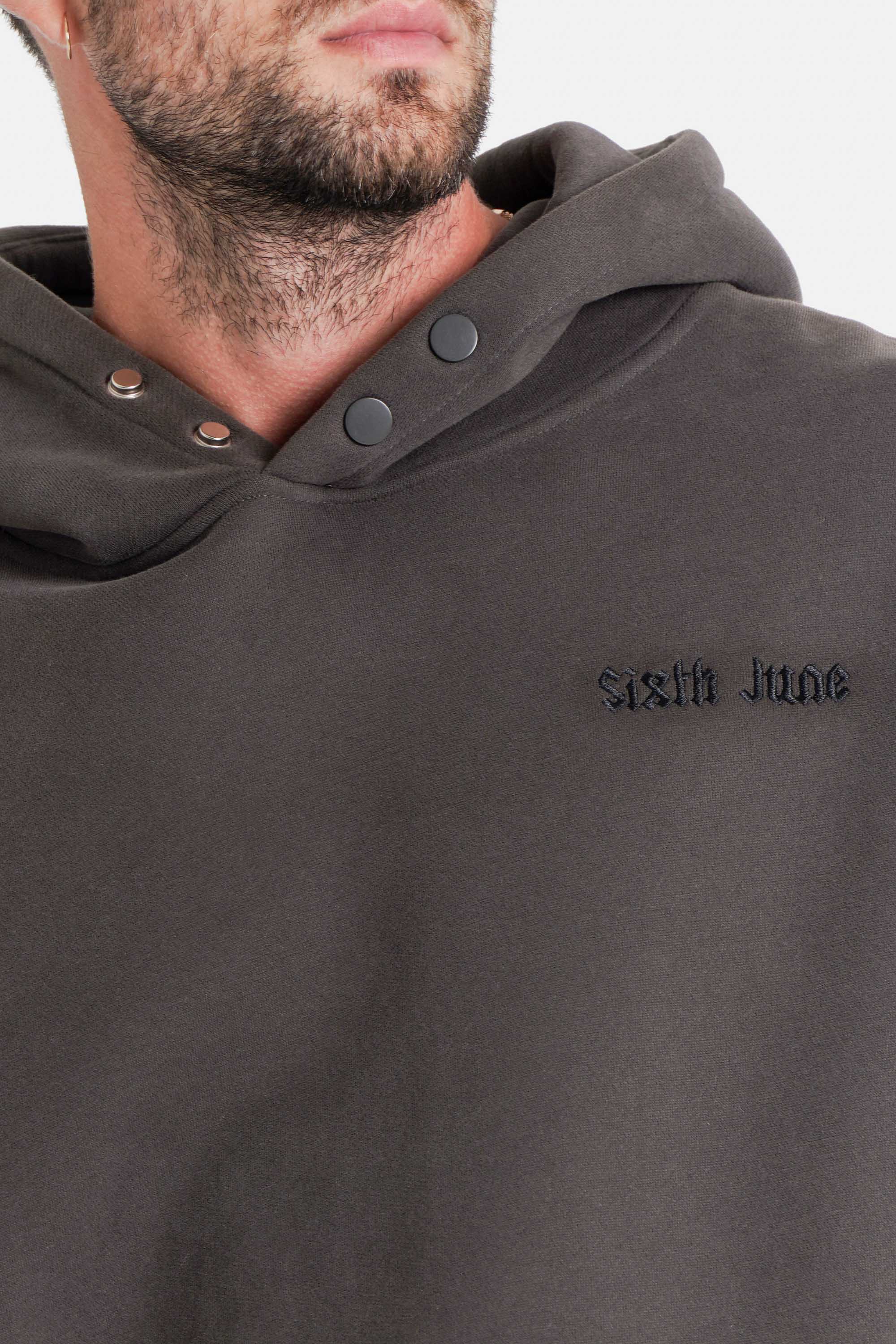 THE FEAR embroidery hoodie - Image 4