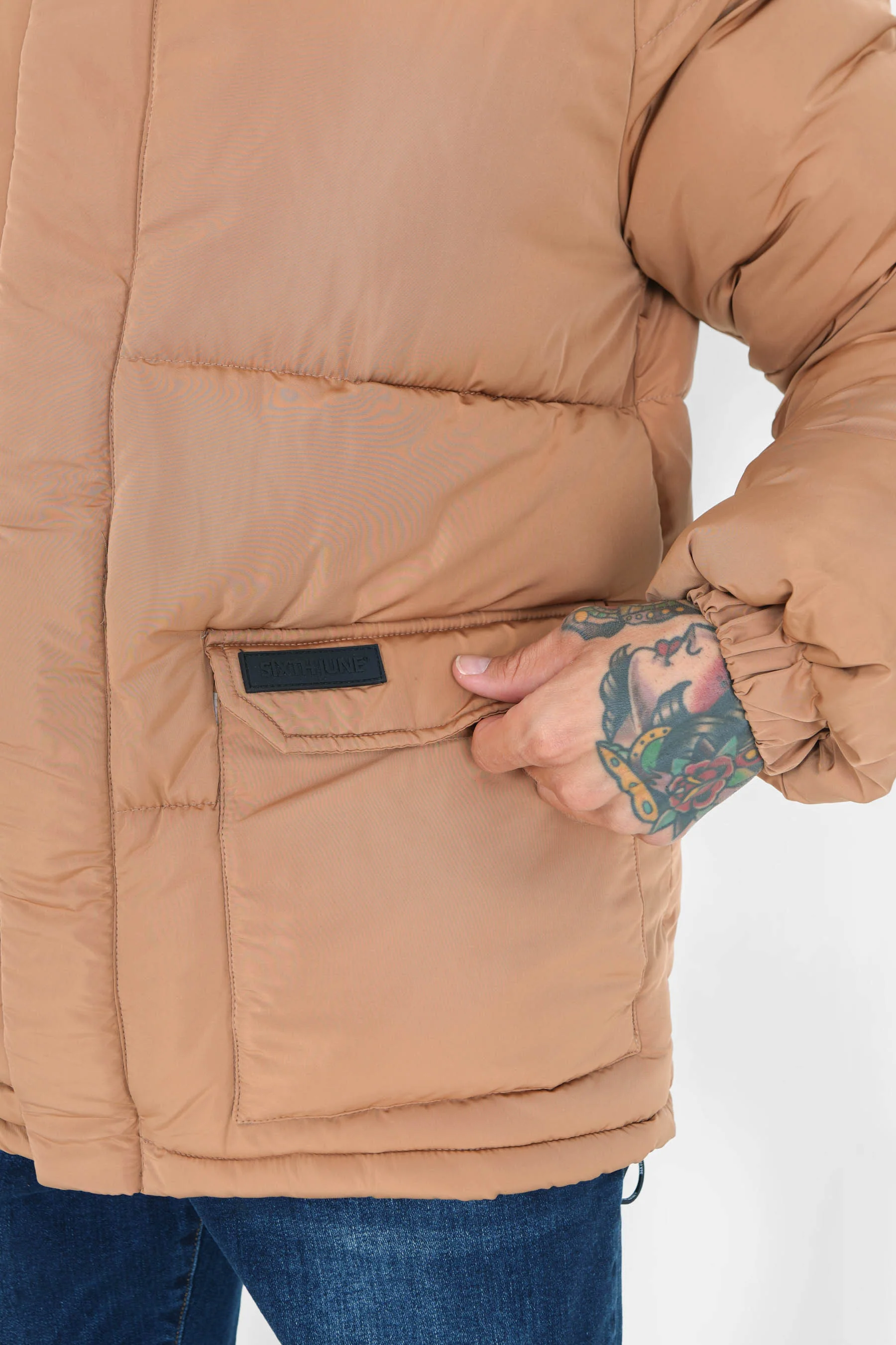 RAGLAN sleeves puffer jacket - Image 4