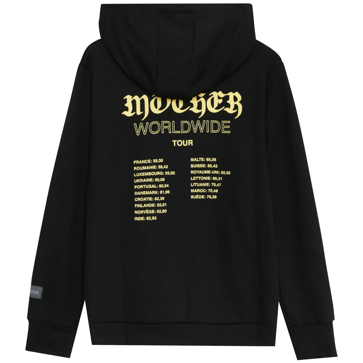 Sweat capuche mother Earth Noir - Image 7