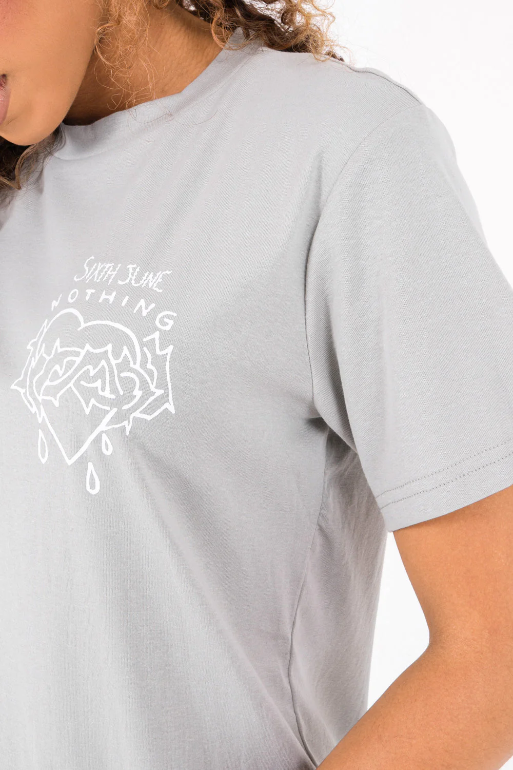 T-shirt NOTHING Vert clair - Image 3