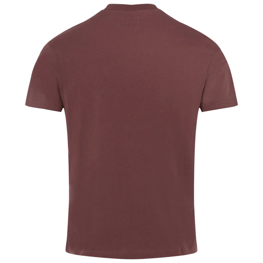 T-shirt soft logo brodé Marron - Image 9