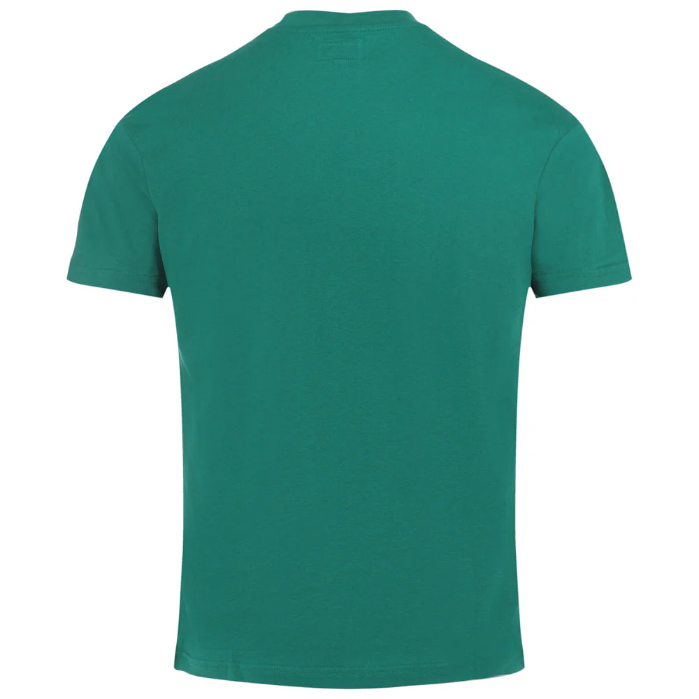 T-shirt soft logo brodé Vert - Image 8