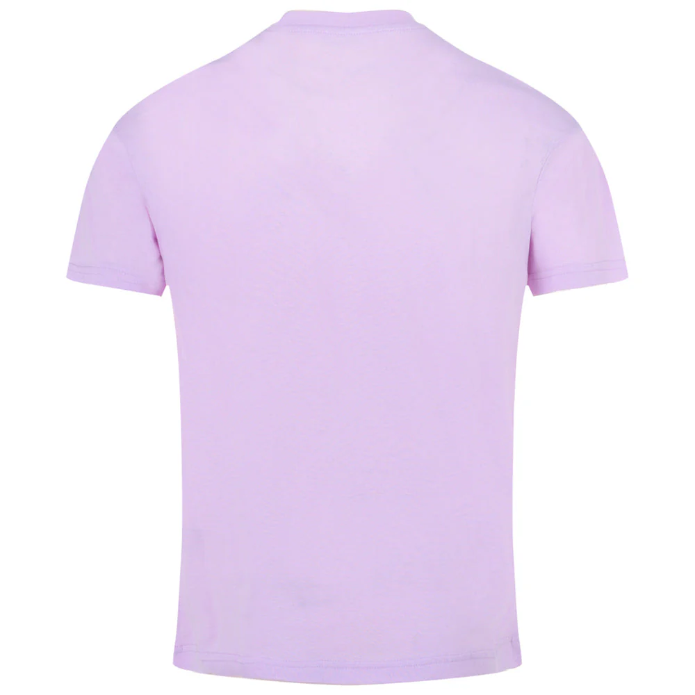 T-shirt soft logo brodé Violet clair - Image 9