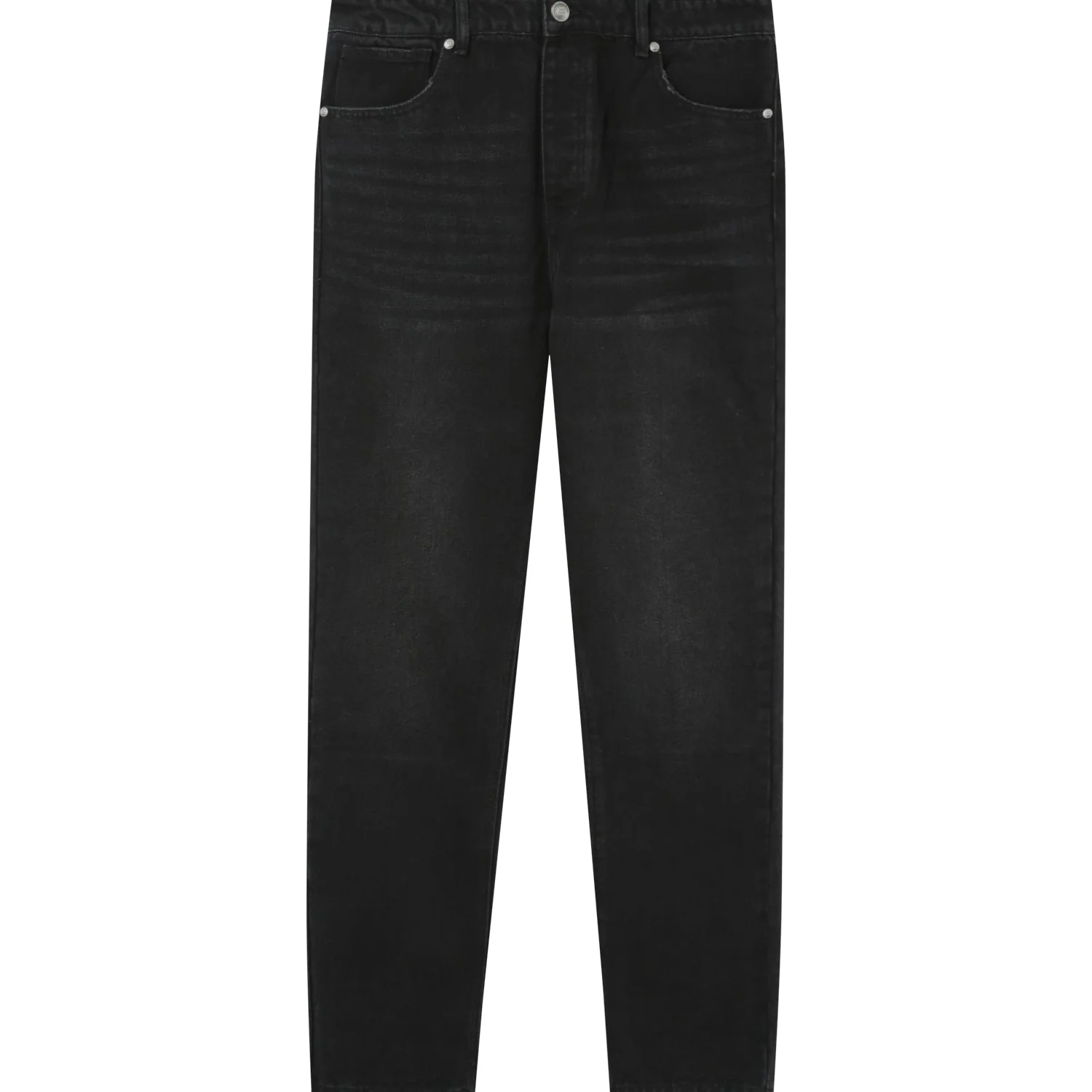 Jean confort uni Noir - Image 6