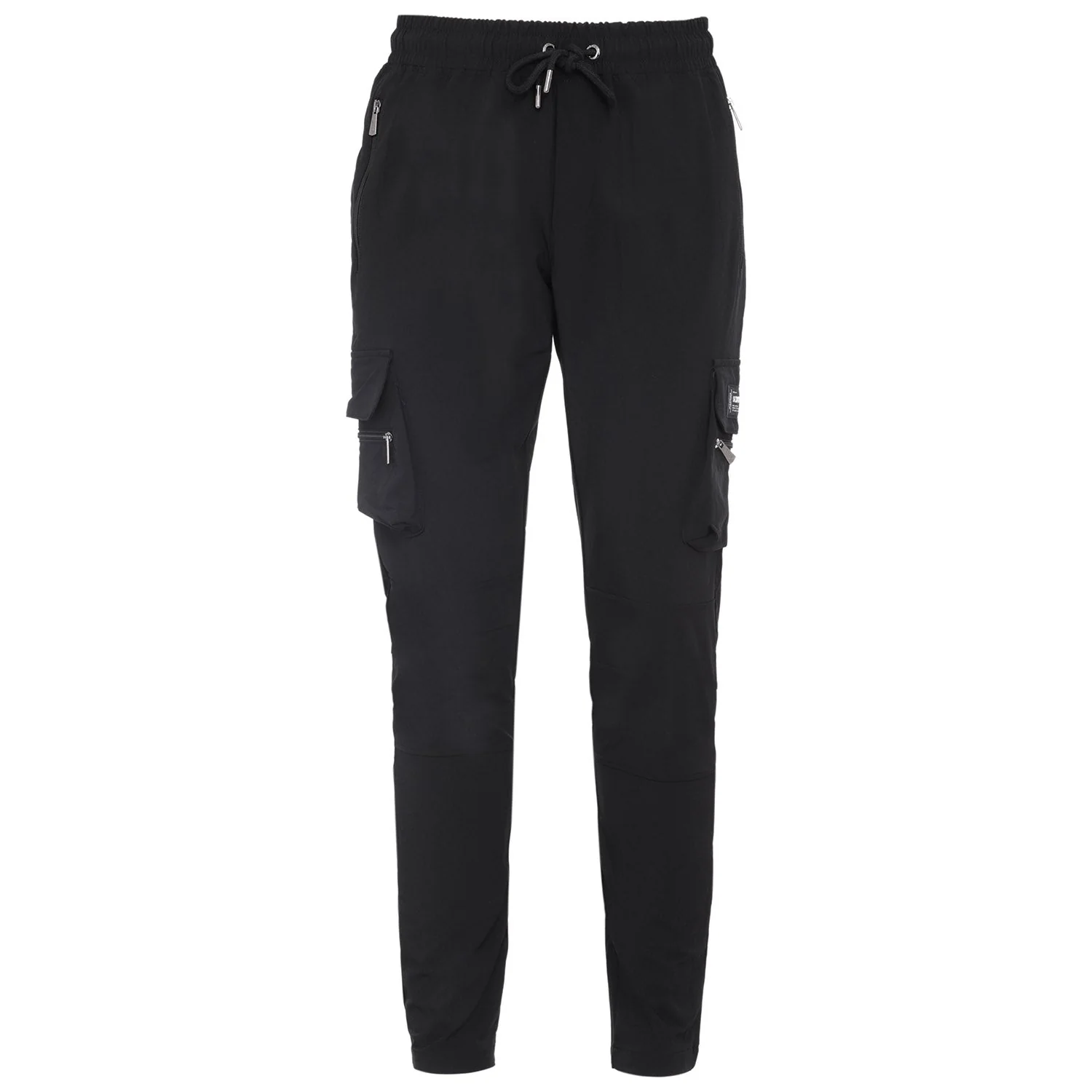 Pantalon poches cargo nylon Noir - Image 6