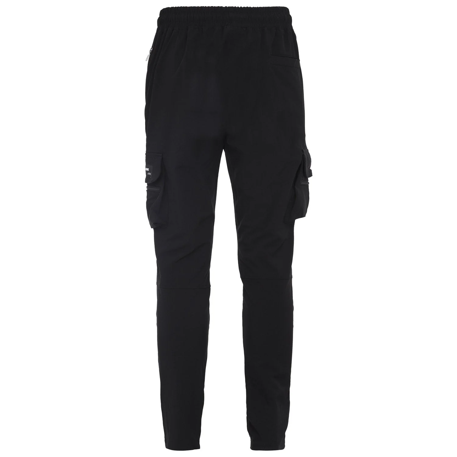 Pantalon poches cargo nylon Noir - Image 7