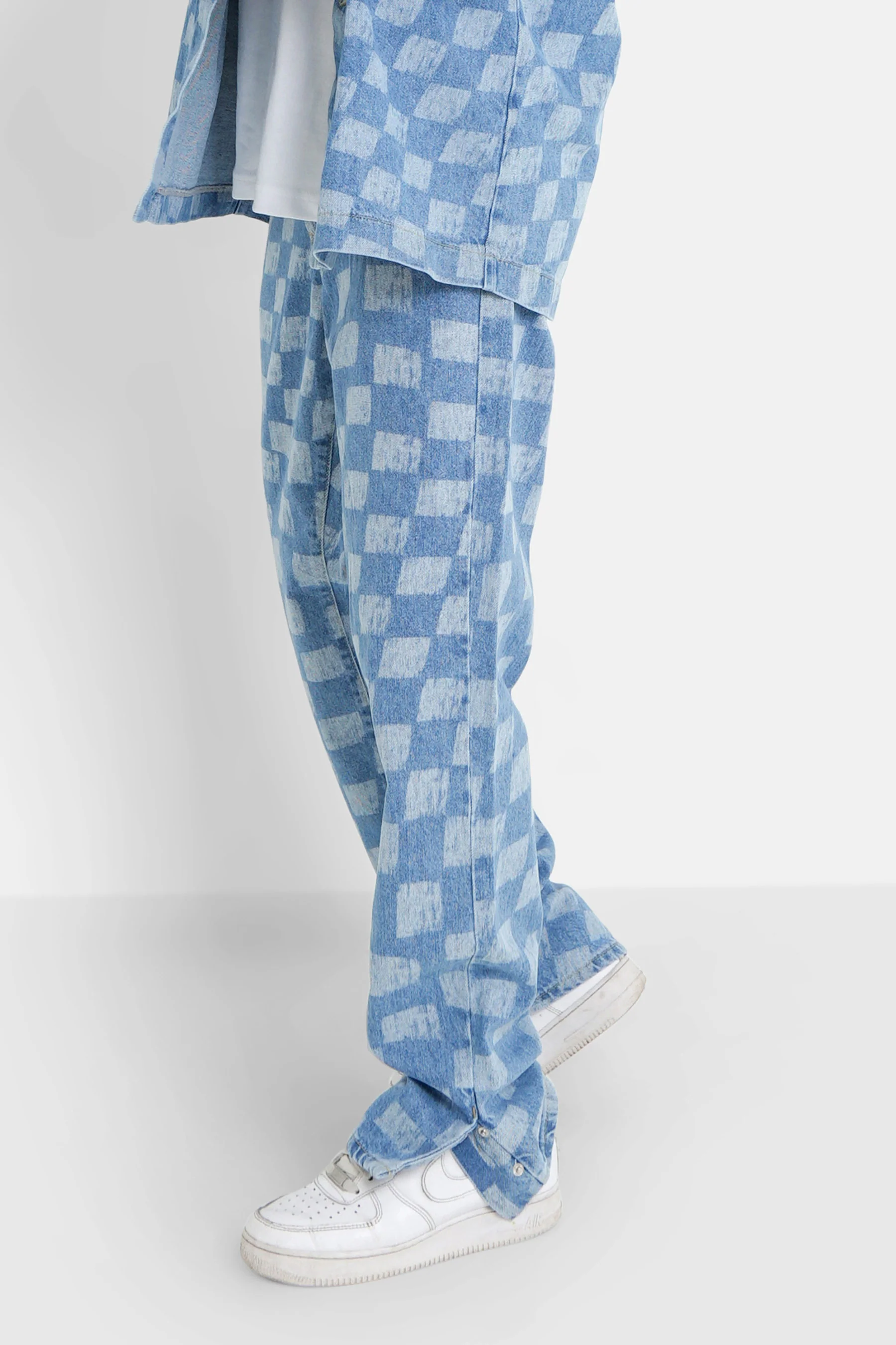 DAMIER denim pant - Image 4