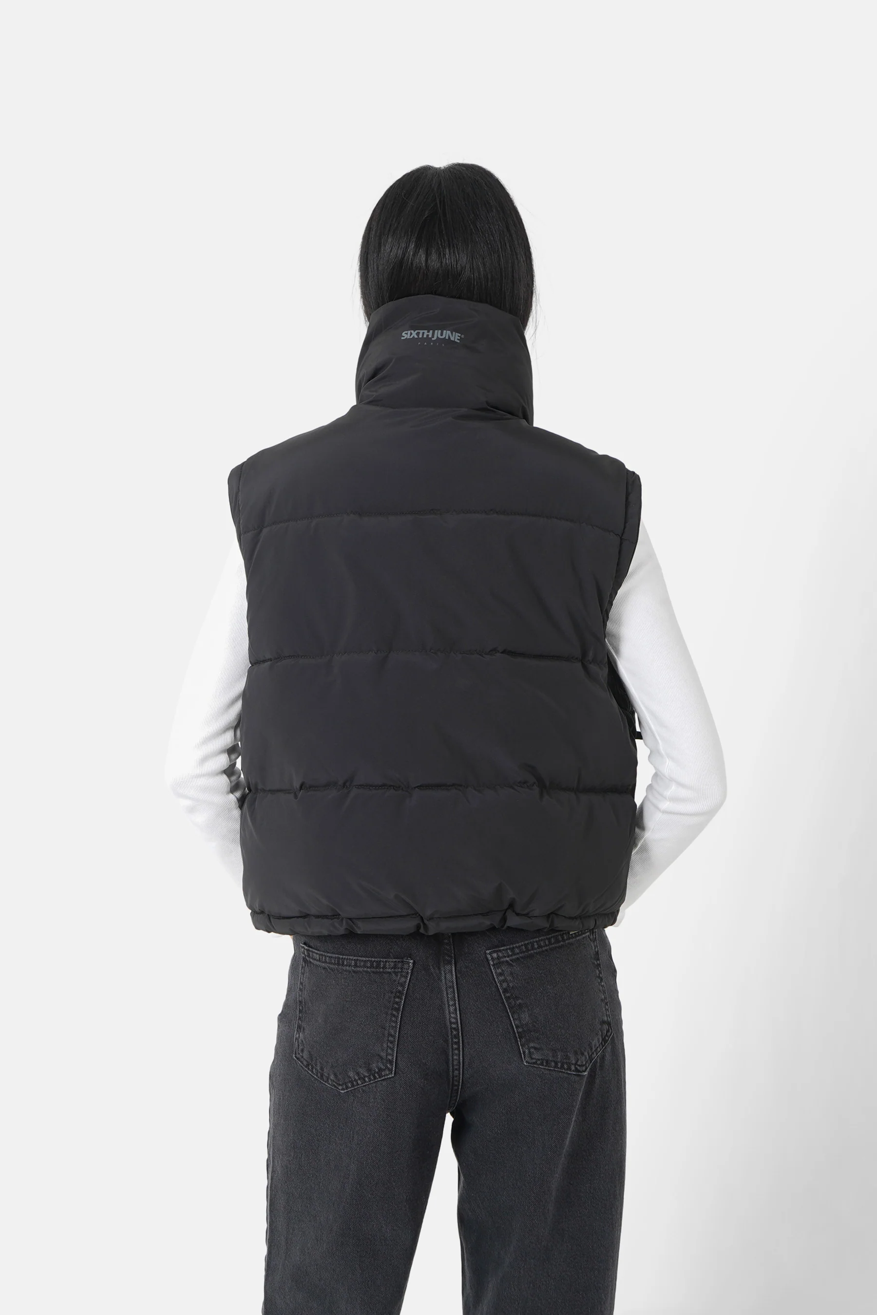 REMOVABLE sleeveless puffer jacket - Image 5