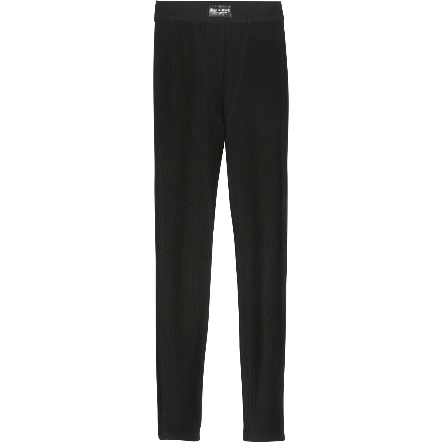 Legging côtelé Noir - Image 6