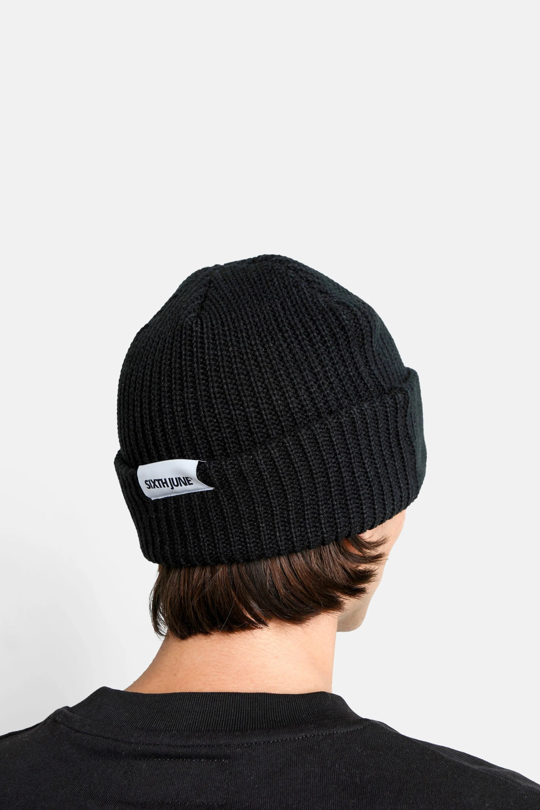 Bonnet patch gomme Noir - Image 4