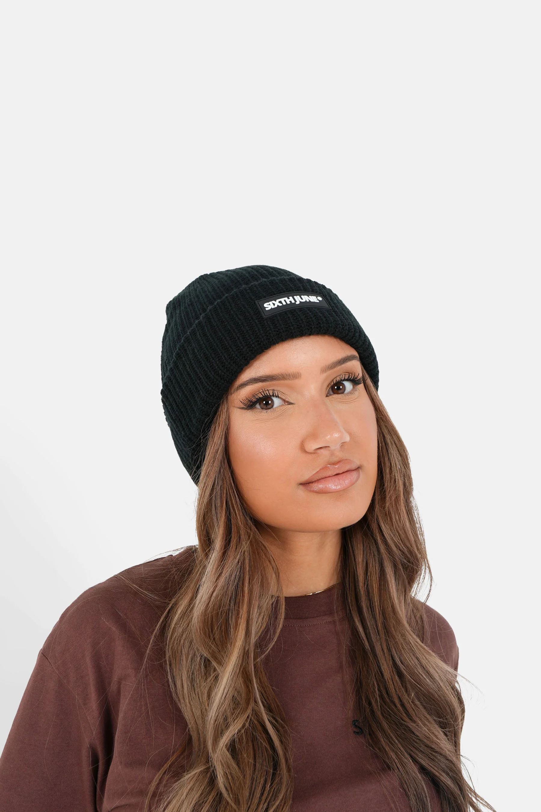 Bonnet patch gomme Noir - Image 5