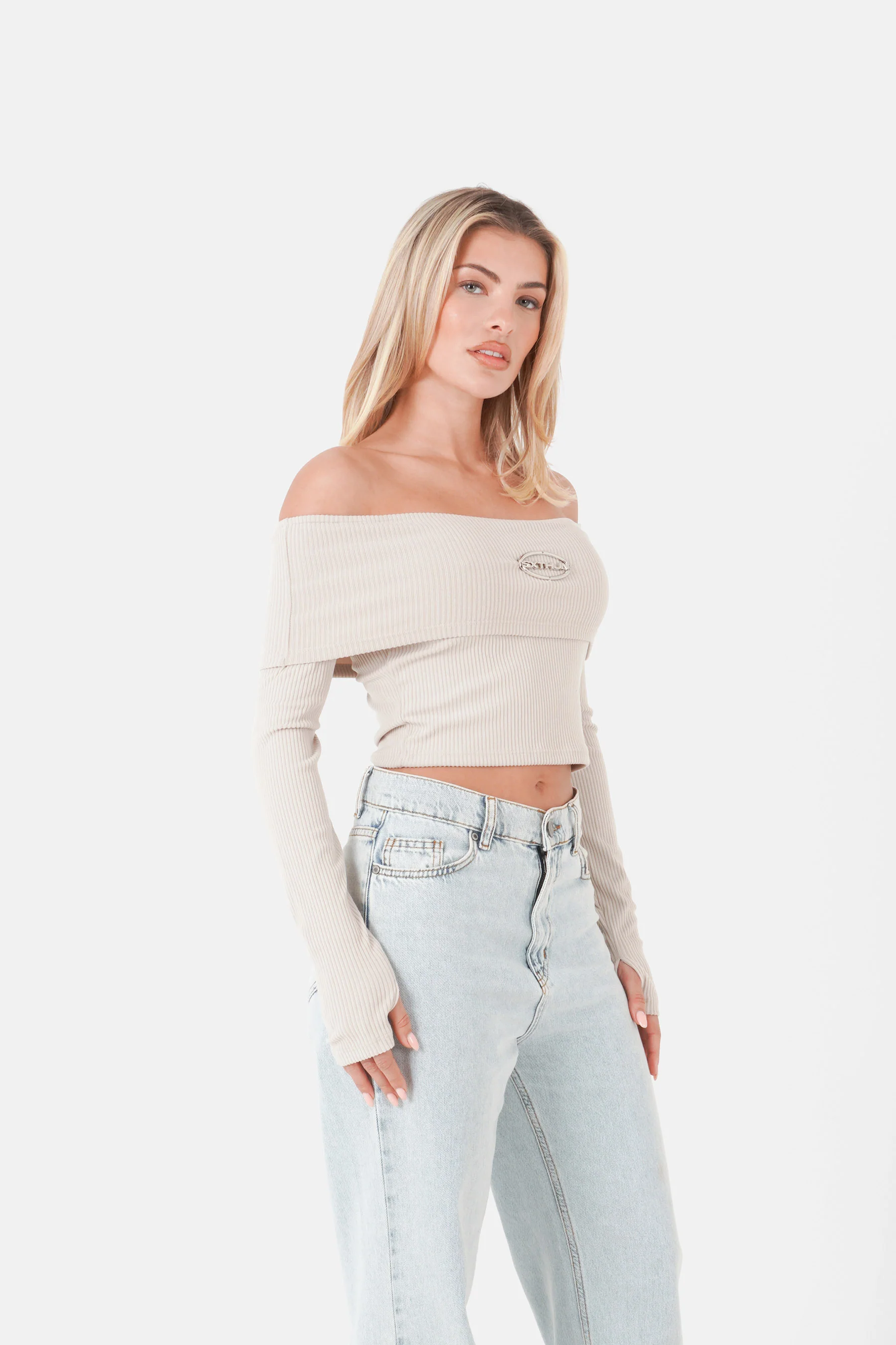 METALLIC logo l/s top - Image 4