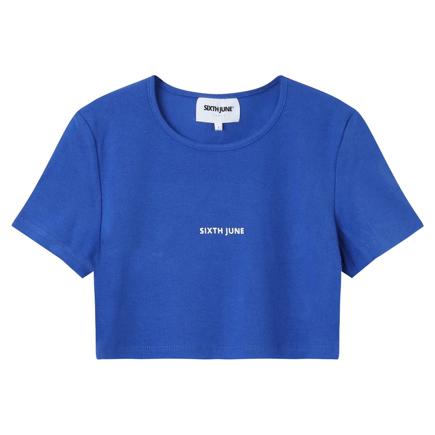 RIBBED logo s/s top - Image 7