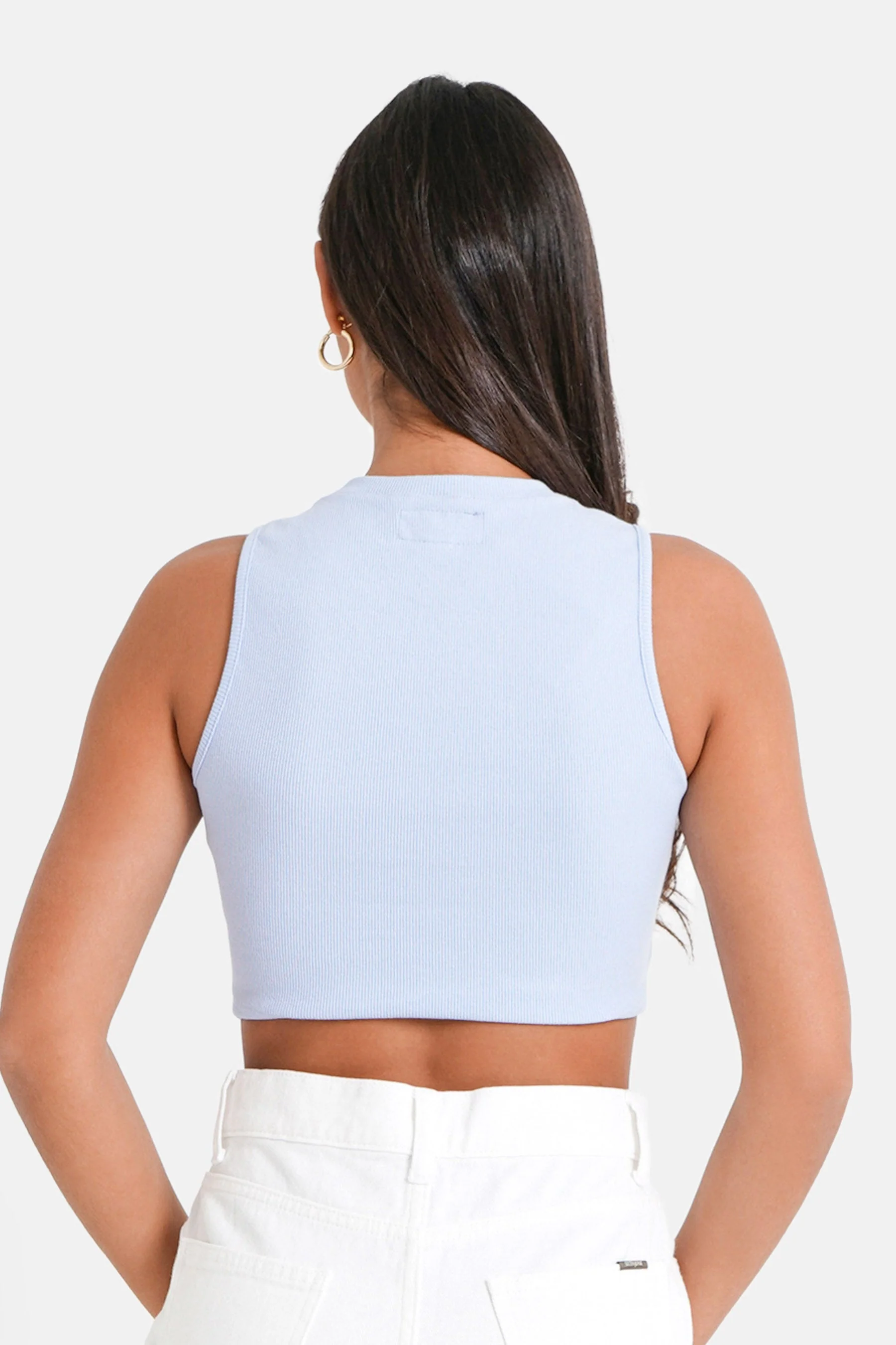 RIBBED basic w/s top - Image 5