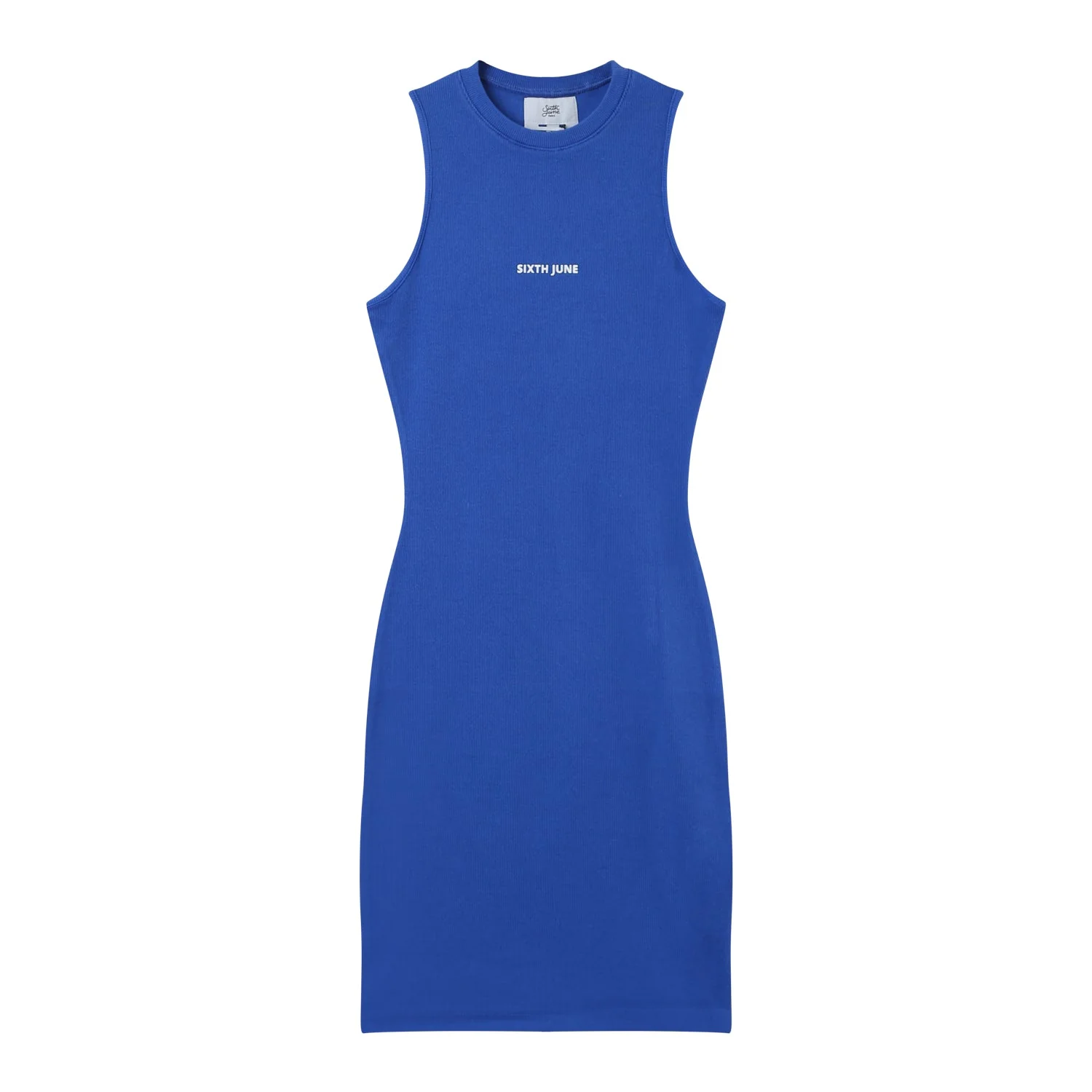 RIBBED logo mini w/s dress - Image 6