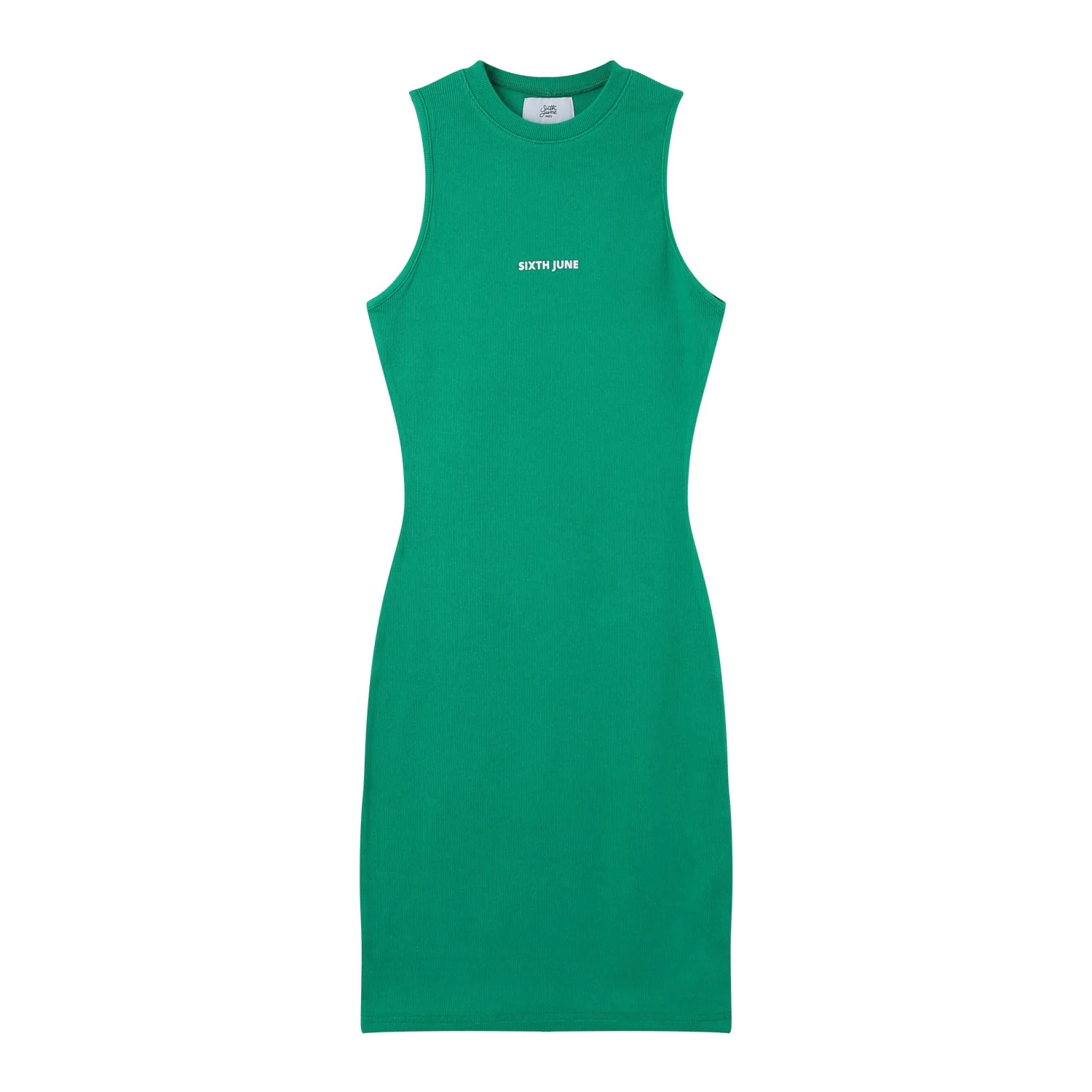 RIBBED logo mini w/s dress - Image 6