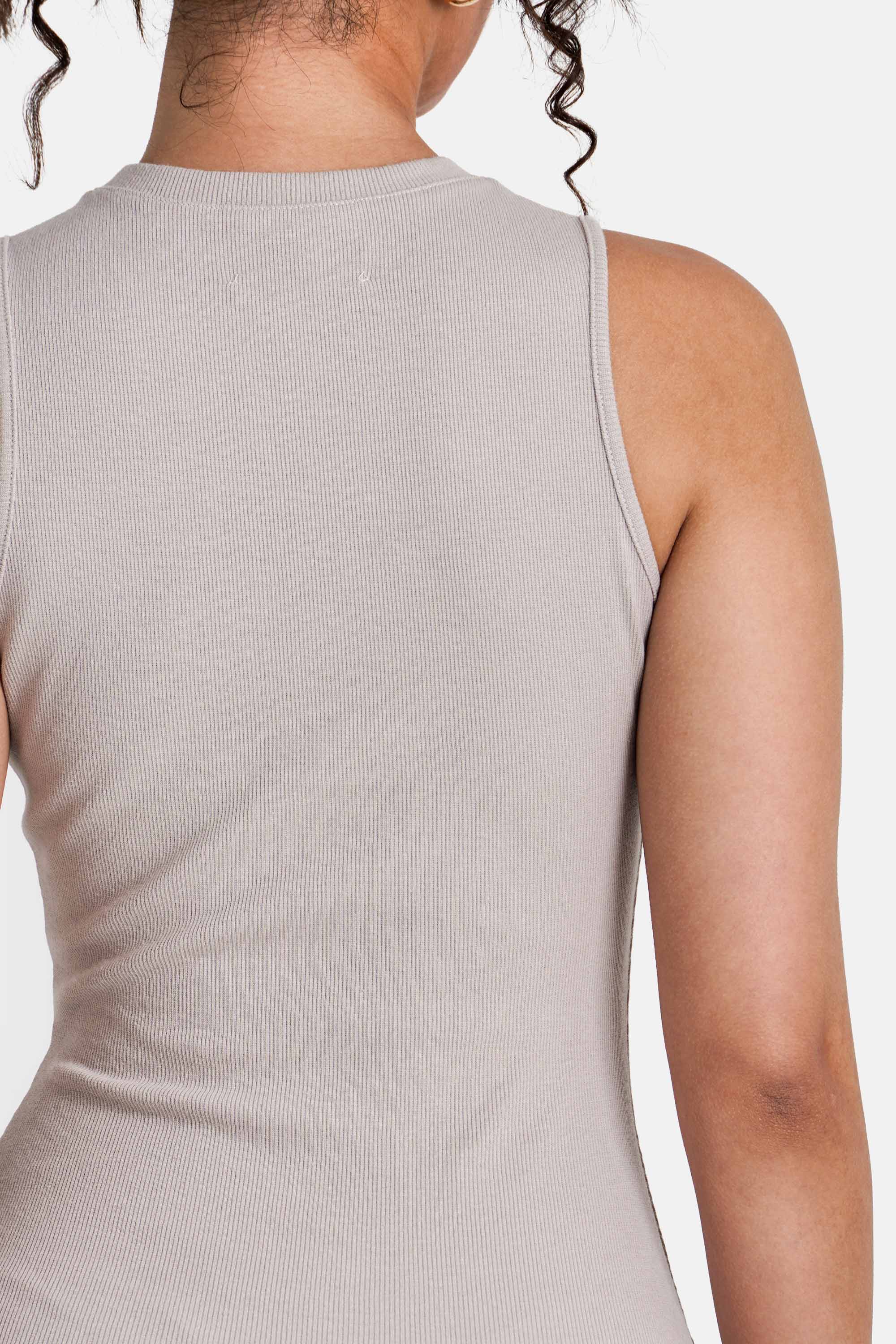 RIBBED logo mini w/s dress - Image 3