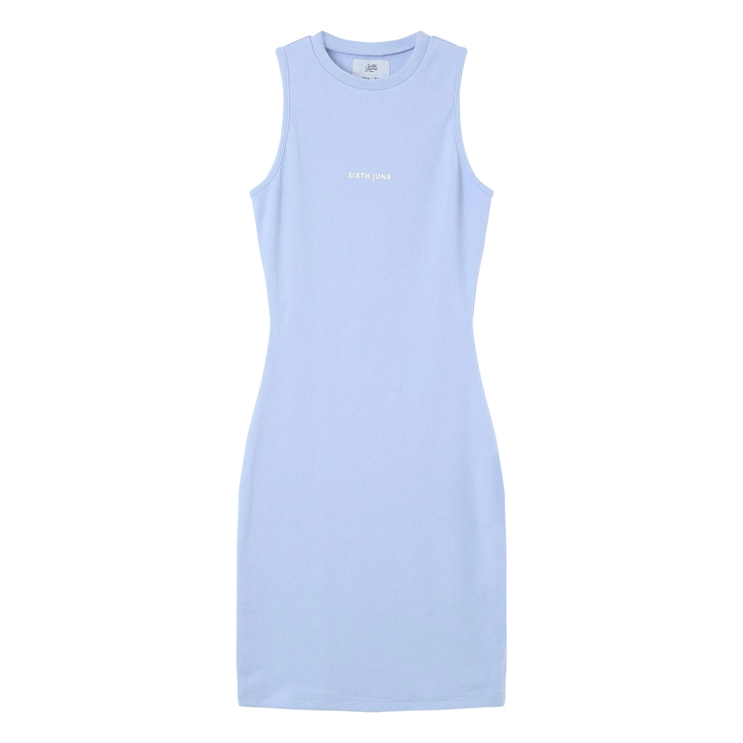 RIBBED logo mini w/s dress - Image 6