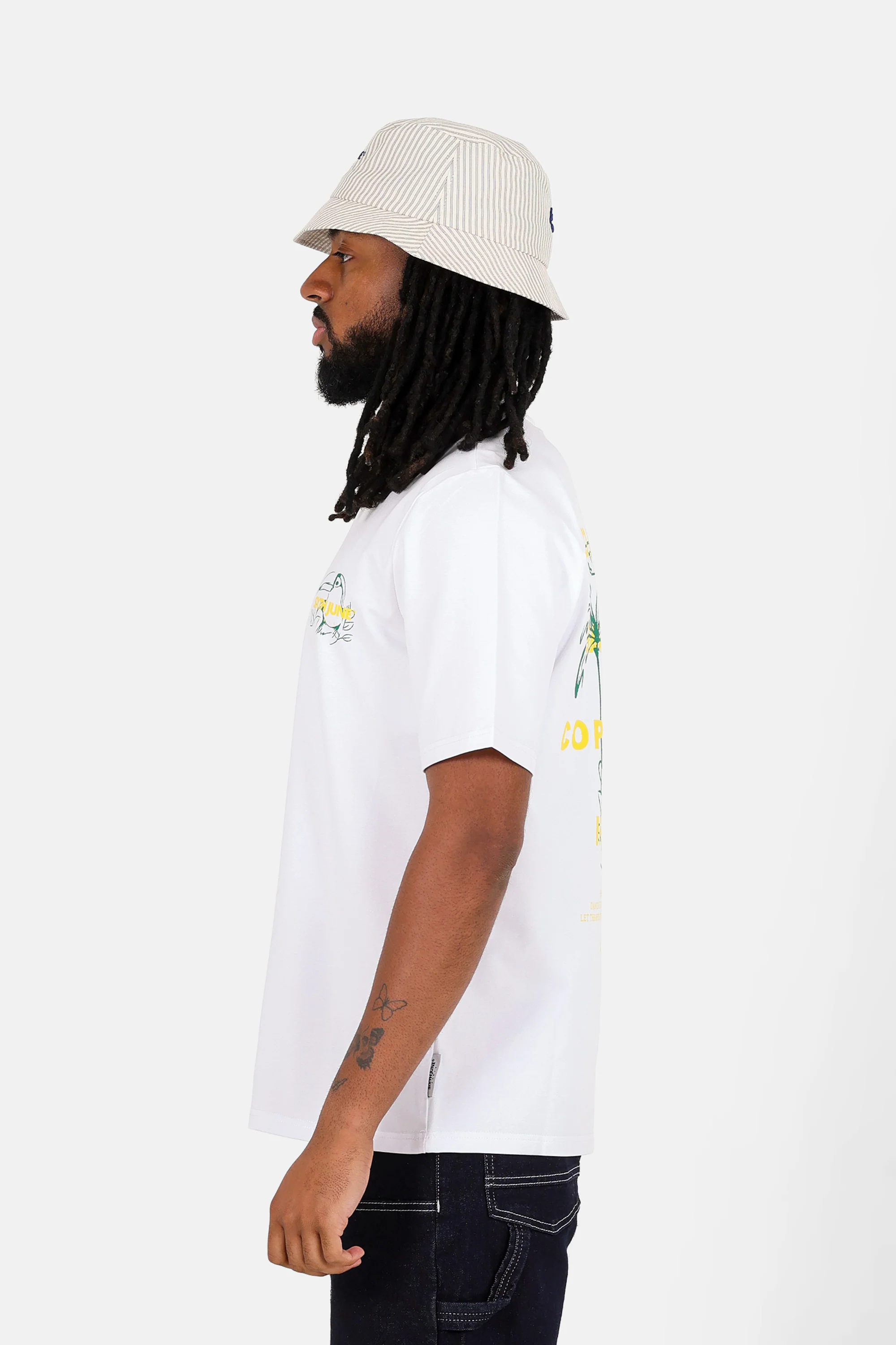 T-shirt Rio print Blanc - Image 5