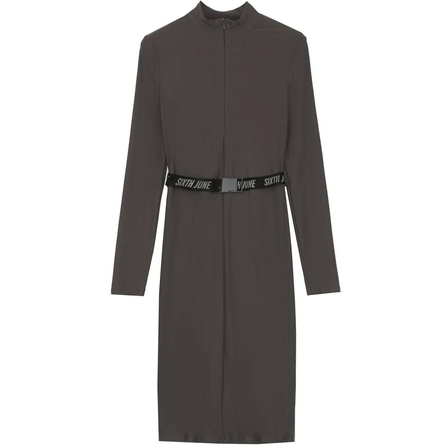 Robe boucle manches longues Gris - Image 6