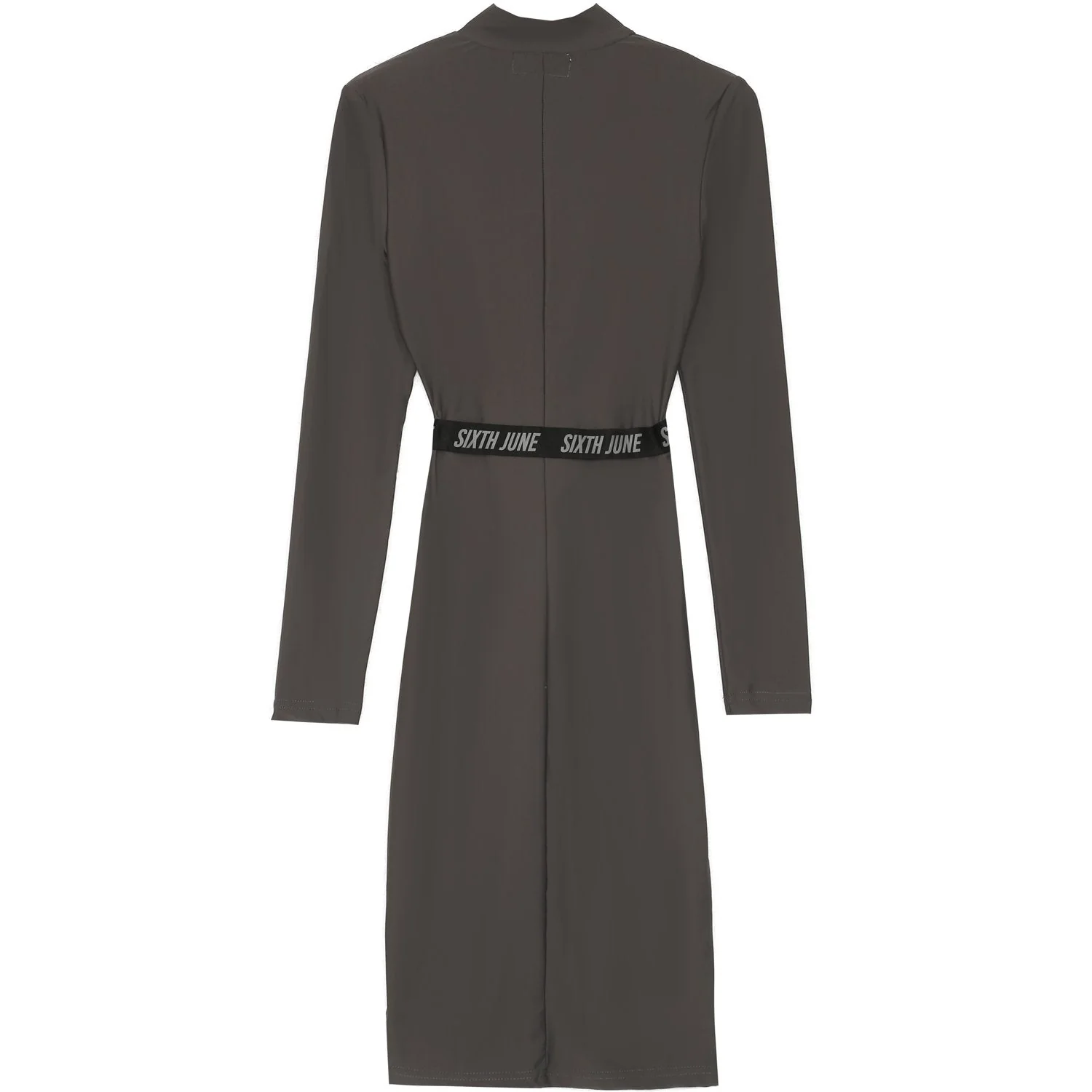 Robe boucle manches longues Gris - Image 7