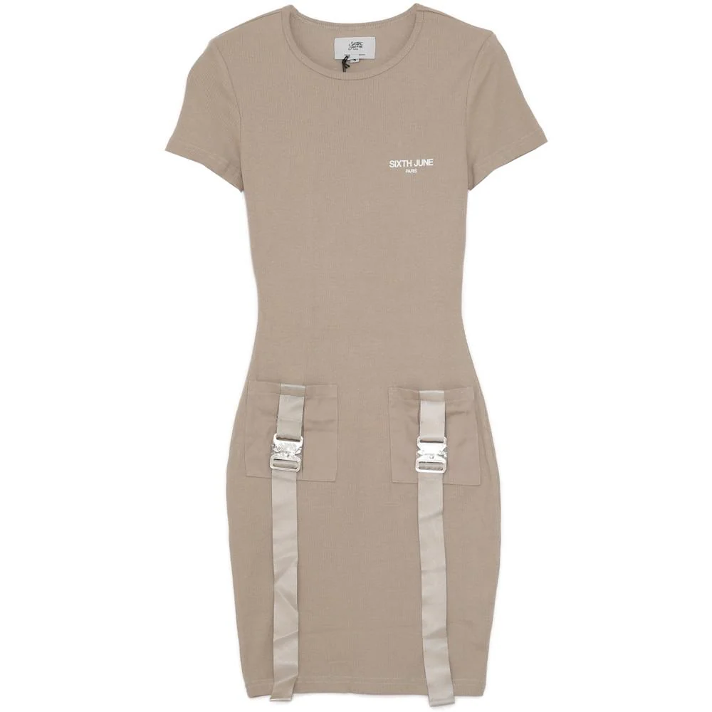 Robe boucle tactique Beige - Image 5