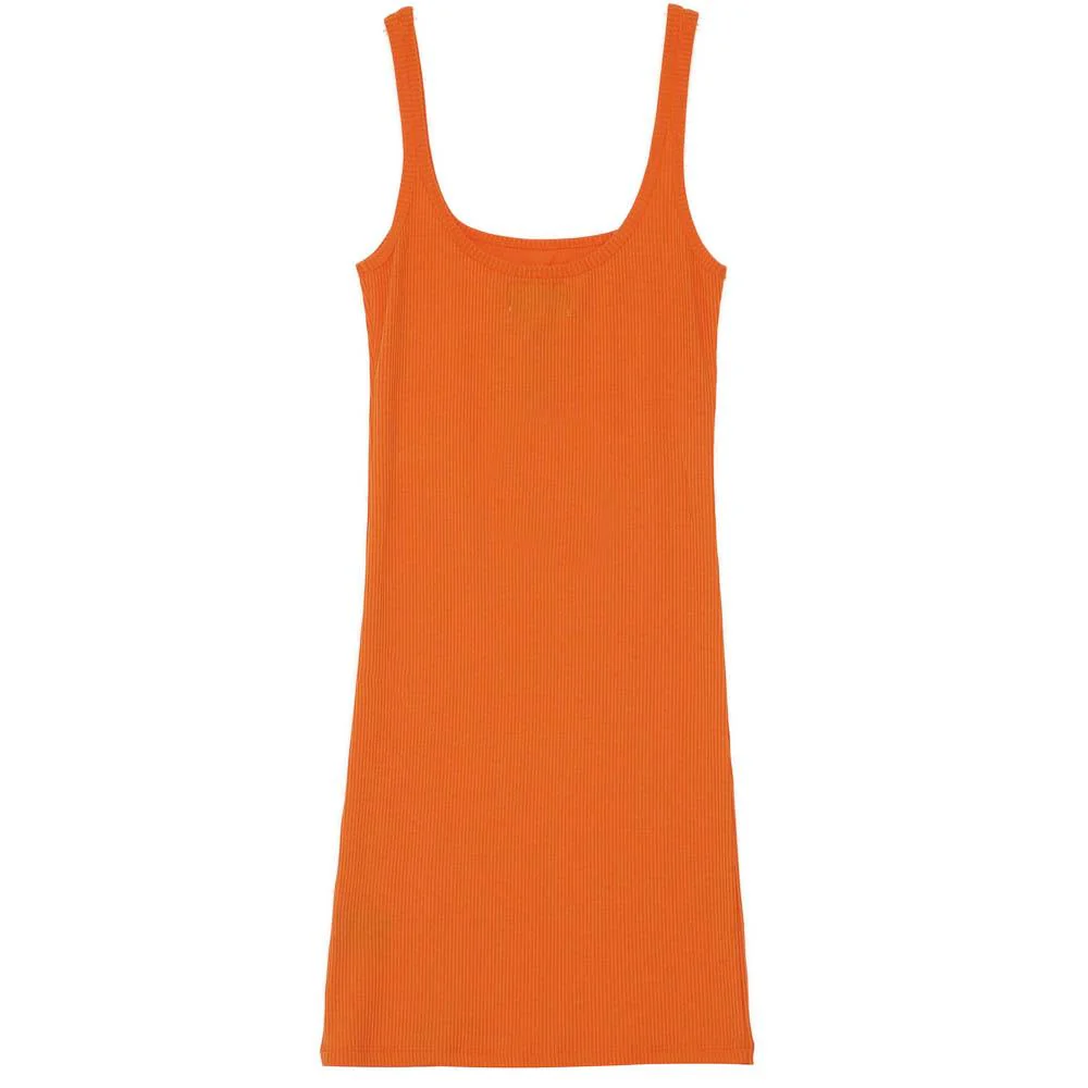 Robe bretelle orange - Image 7