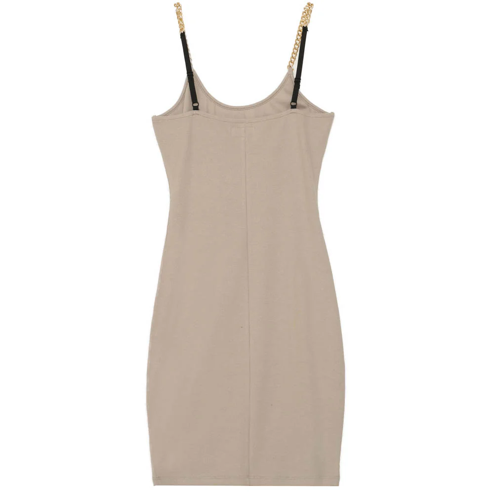 Robe chaînes beige - Image 6