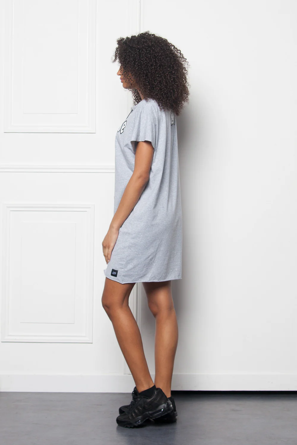 Dress grunge lacing light grey W2642VDR - Image 4