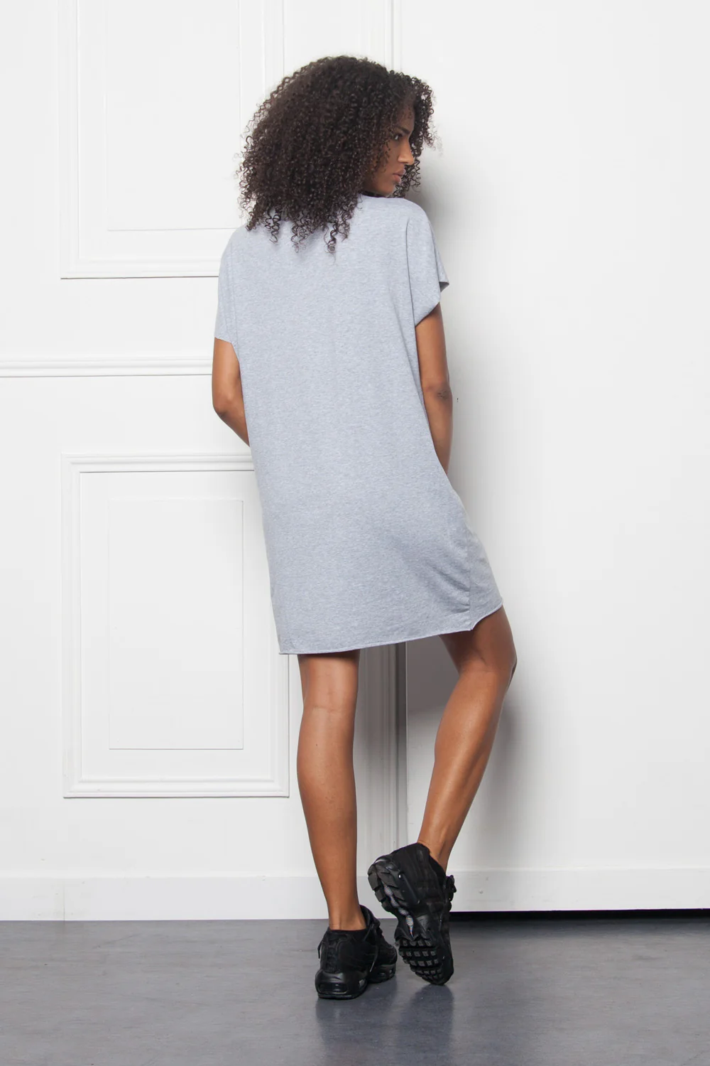 Dress grunge lacing light grey W2642VDR - Image 5