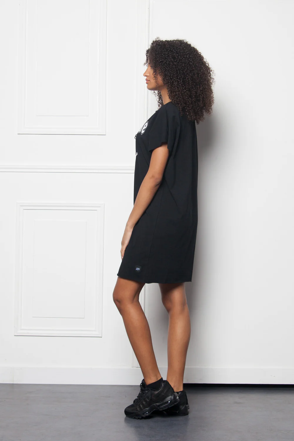 Dress grunge lacing black W2642VDR - Image 5