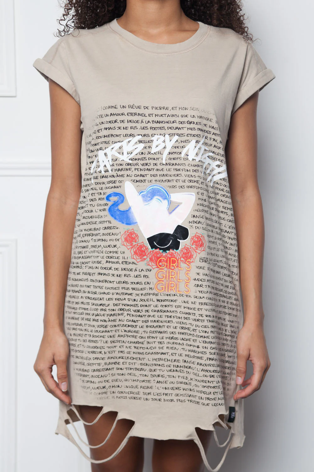Tank dress Paris by night Women sand W2639VDR - Image 3