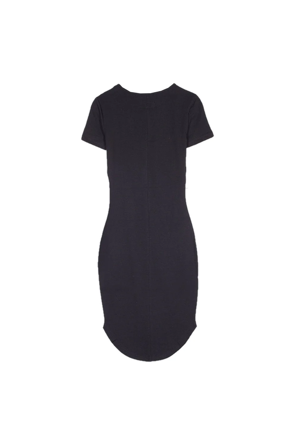 Robe imprimé asymétrique noir - Image 6
