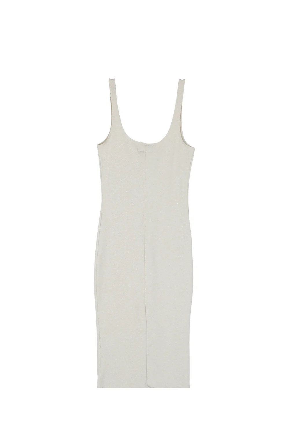 Robe sans manches chinée beige - Image 6