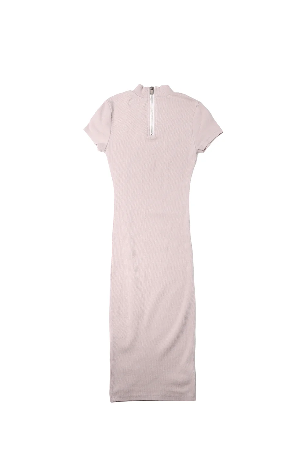 Robe mi-longue Femme destroy rose W2375VDR - Image 7